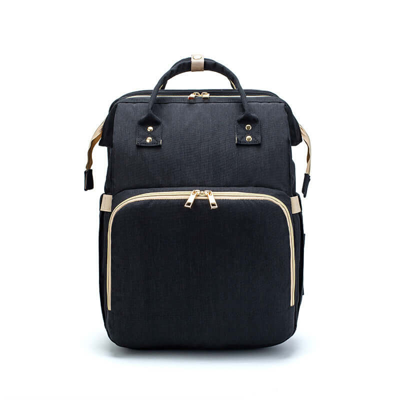 Sac à dos pliable multifonction avec chargeur USB pour maman