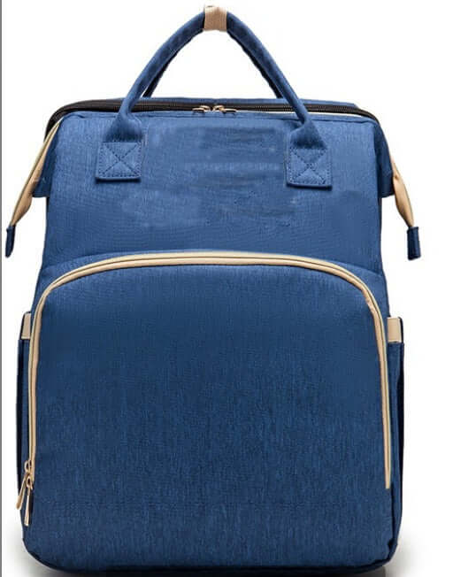 Sac à dos pliable multifonction avec chargeur USB pour maman