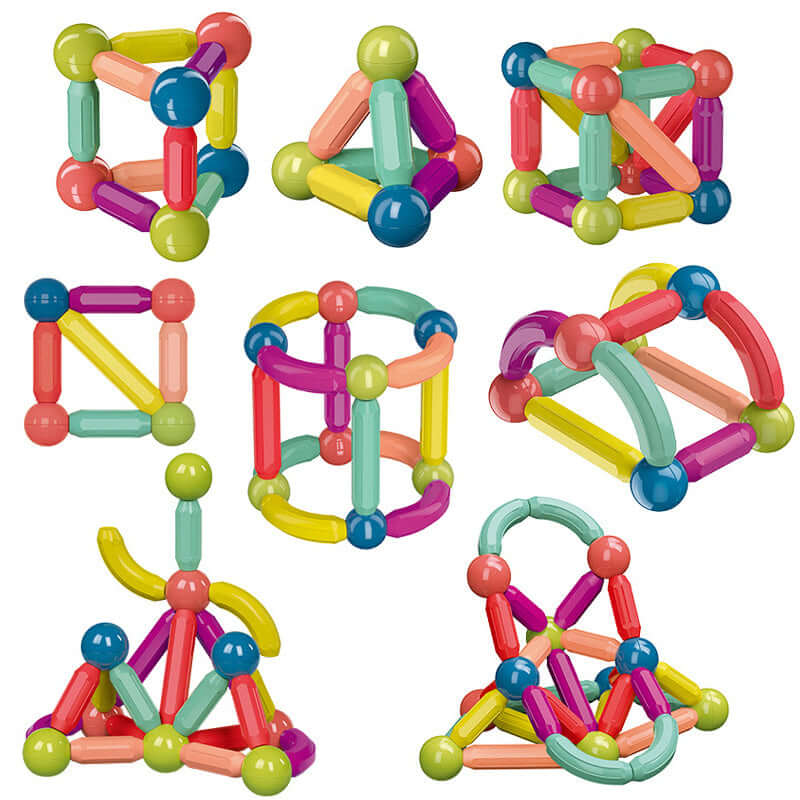 Jouets pour bébés, blocs de construction magnétiques