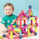Jouets pour bébés, blocs de construction magnétiques