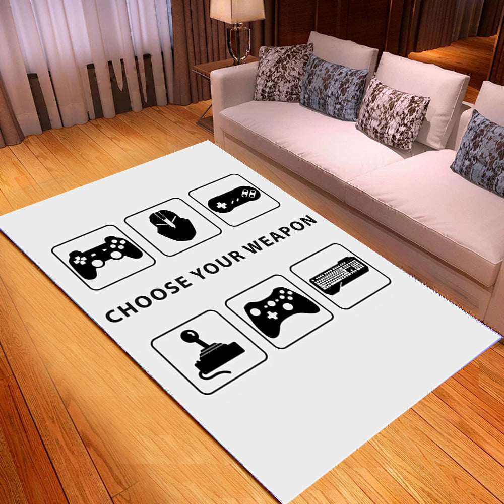 Tapis de jeu Symbole de la console de jeu
