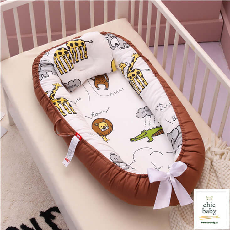 Lit bébé amovible et lavable, berceau portable