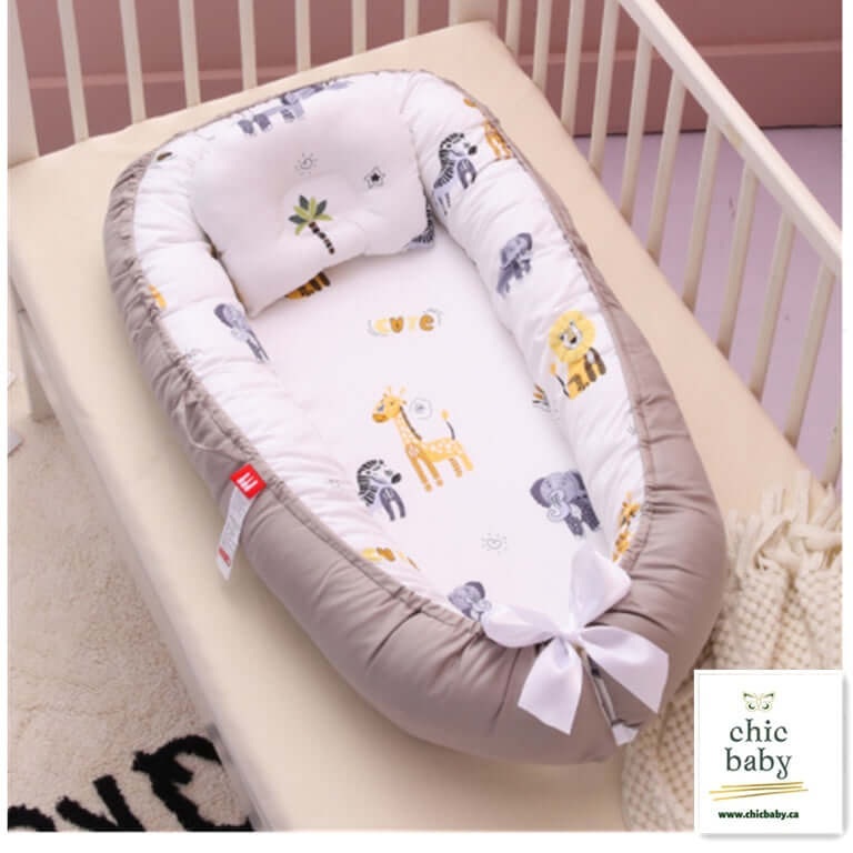 Lit bébé amovible et lavable, berceau portable