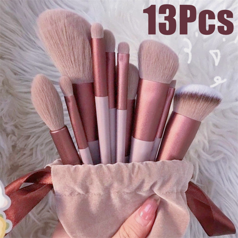 Set de 13 Pinceaux de Maquillage Outils de Beauté Cosmétiques