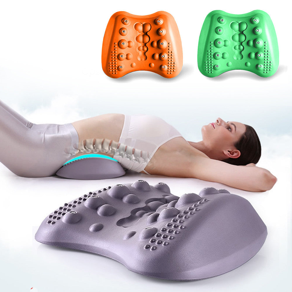 Lumbar Support Pillow For Lower Back Pain Relief Lower Back Stretcher Massager For Chronic Lumbar Pain Relief &amp; Herniated Disc