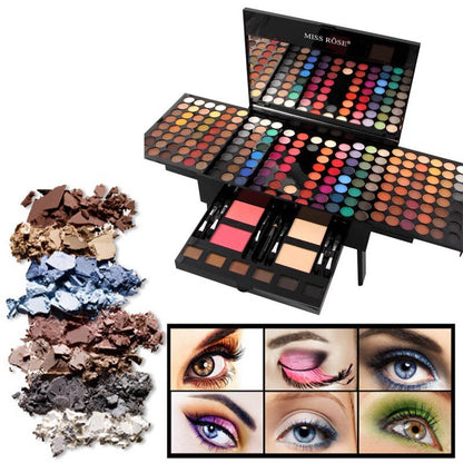 Palette de Maquillage Personnalisée en Forme de Piano avec 180 Couleurs de Fards à Paupières et Blush Makeup Palette Box