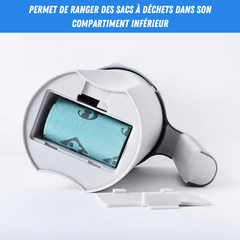 Pelle à Litière pour Chat Quebekado - Nettoyage rapide et efficace, poubelle intégrée, durable, facile à utiliser et à nettoyer, idéale pour tous les chats, garantie de satisfaction.