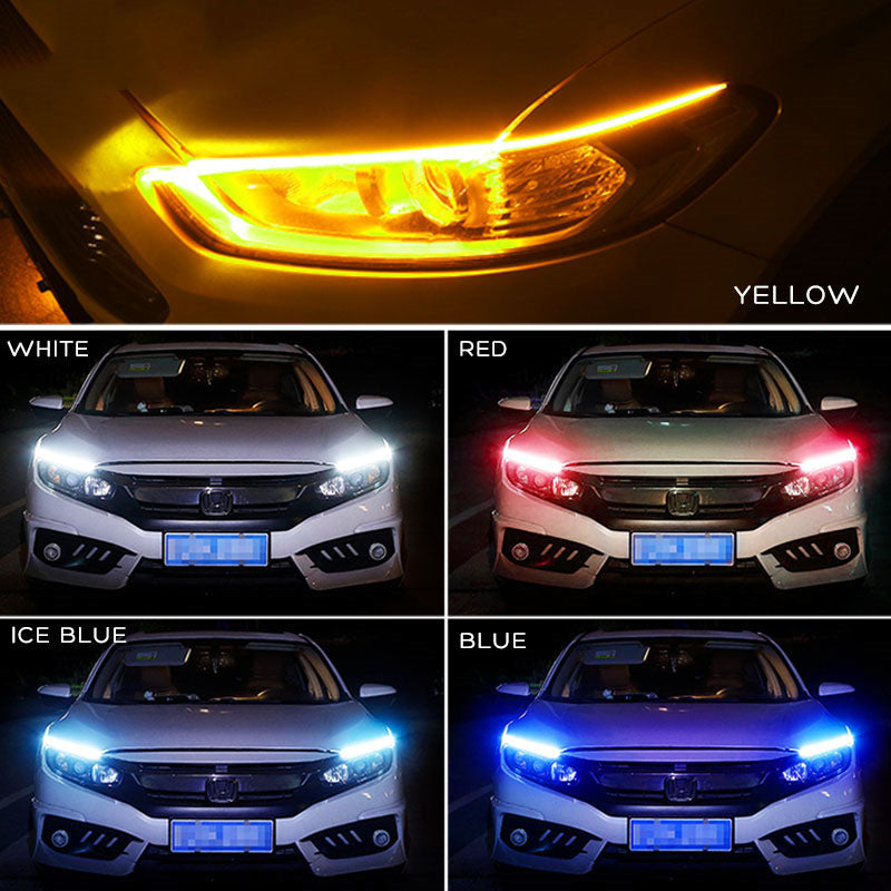 cj Car Light Turn Signal Led Strip Car LED Daytime Running ( ATTEND REPONSE CELUI DE ALI EX)