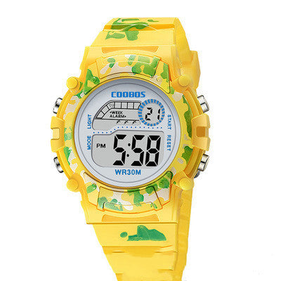 Waterproof Electronic Watch for Kids - Bright Colors