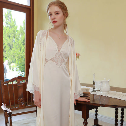 Nightgown Home Clothes Two-piece Suit For Women nightwear nightgown