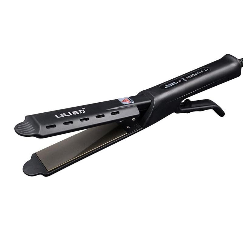 Lili HS-1808 Hair Straightener with Steam and 4-Level Temperature Setting