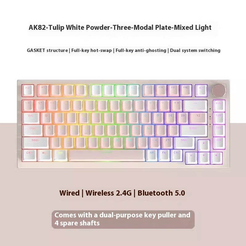 Clavier de bureau à domicile de jeu couleur créatif