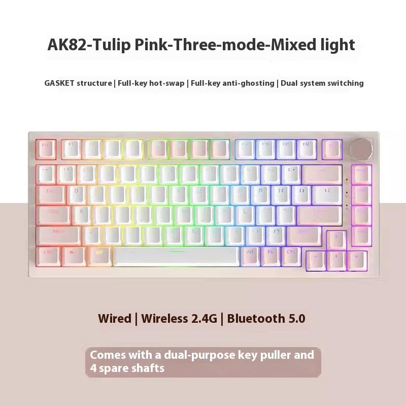 Clavier de bureau à domicile de jeu couleur créatif