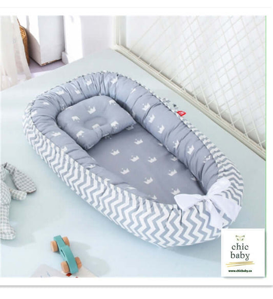 Lit bébé amovible et lavable, berceau portable