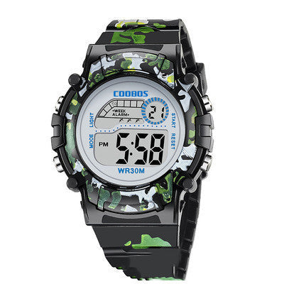 Waterproof Electronic Watch for Kids - Bright Colors