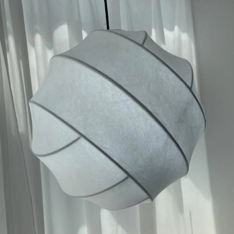 Italian Silk Chandelier Designer Japanese Retro Dining Room Bedroom Study Simple Homestay Light