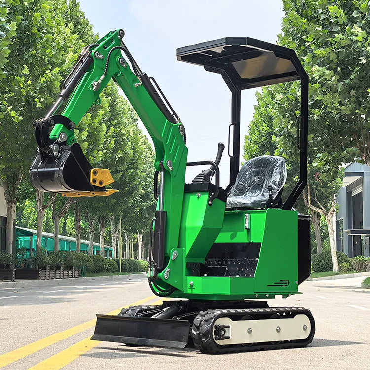 OMI-10 Light Crawler Digger Euro5 EPA CE Certified Low Vibration Fuel Saving Free Tools Hot Mini Excavator for Irrigation