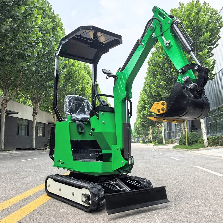 OMI-10 Light Crawler Digger Euro5 EPA CE Certified Low Vibration Fuel Saving Free Tools Hot Mini Excavator for Irrigation