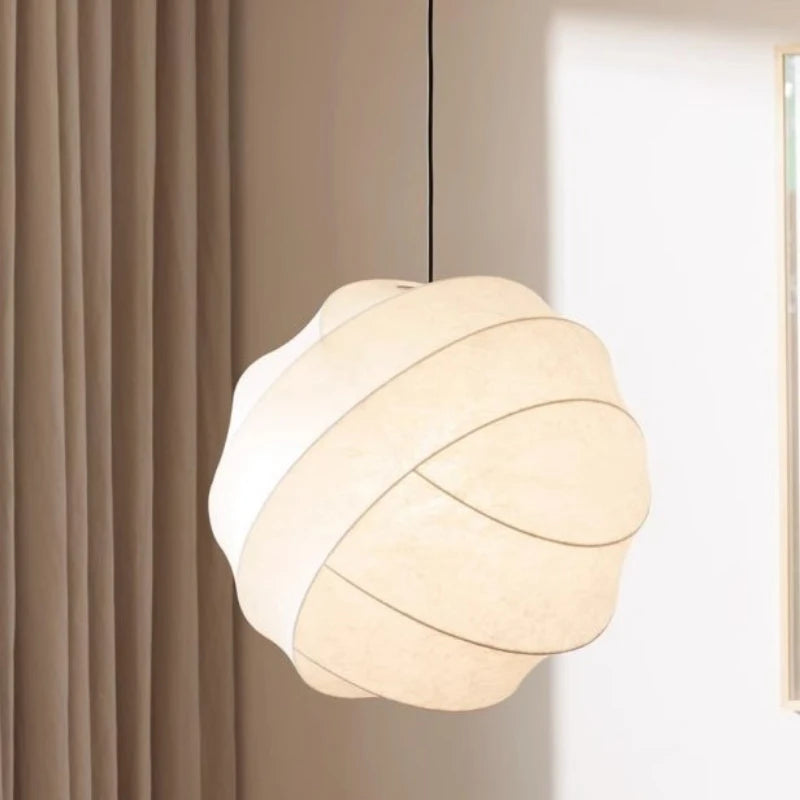 Italian Silk Chandelier Designer Japanese Retro Dining Room Bedroom Study Simple Homestay Light