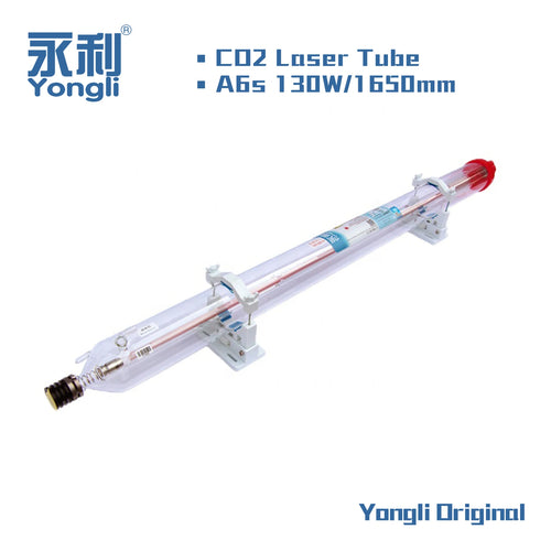 130W 150w 1650mm CO2 Laser Tube Yongli Laser Tube 150W