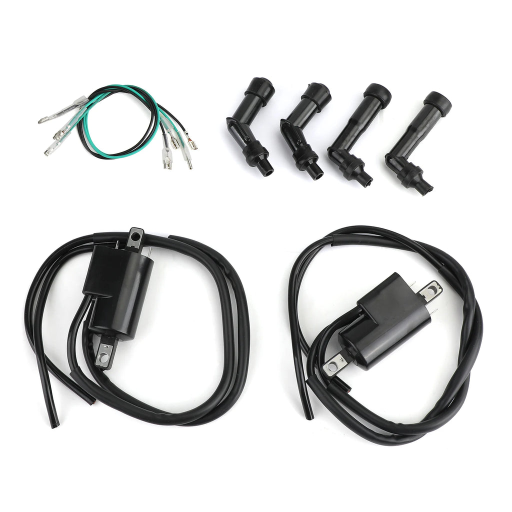Ignition Coils and Spark Plug Caps for Honda CB350F CB400F CB500 CB550 30510-333-013