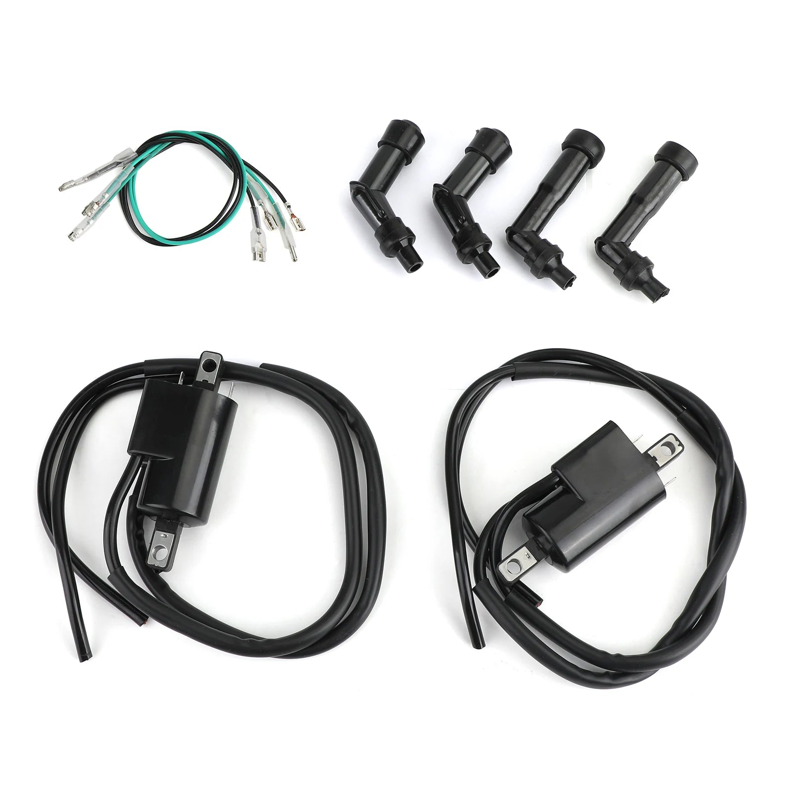 Ignition Coils and Spark Plug Caps for Honda CB350F CB400F CB500 CB550 30510-333-013