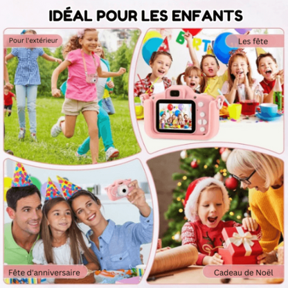 Enfant souriant tenant l&