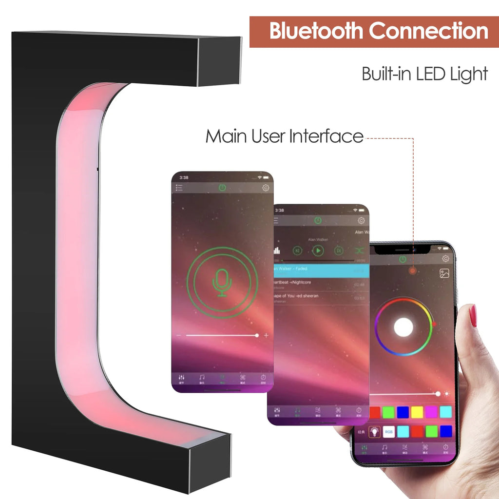 Présentoir Rotatif à LED pour Chaussures de dehors, Support Flottant T1, 1/7, 360