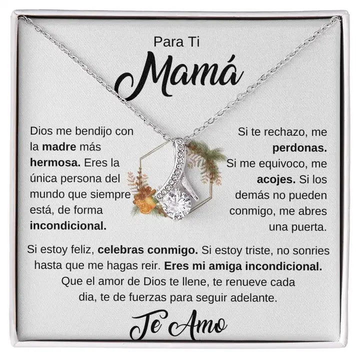 Allruing 2023 Love Necklace for Mom