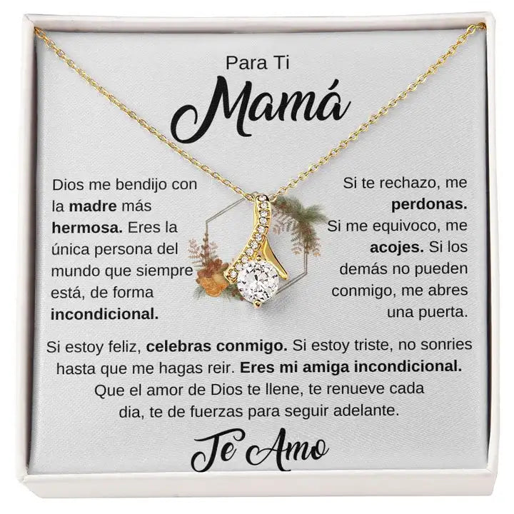 Allruing 2023 Love Necklace for Mom