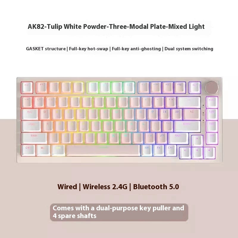 Clavier de bureau à domicile de jeu couleur créatif