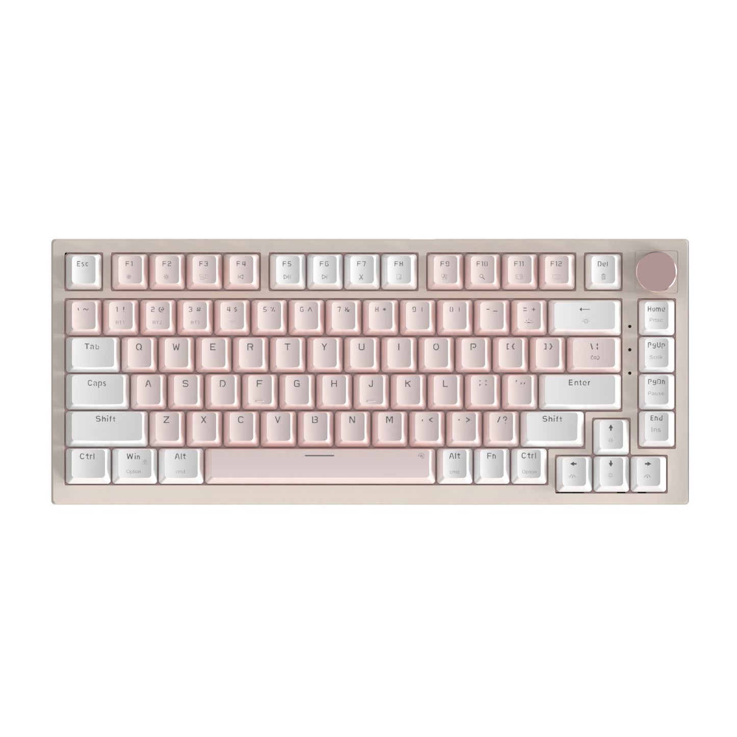 Clavier de bureau à domicile de jeu couleur créatif