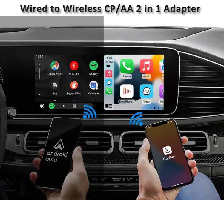 Wireless Android car adapter