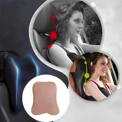 Coussin repose-nuque ergonomique pour voiture, conçu pour réduire la tension musculaire et offrir un confort inégalé pendant les longs trajets.